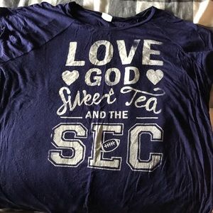 Soft Blue Top, from local Boutique